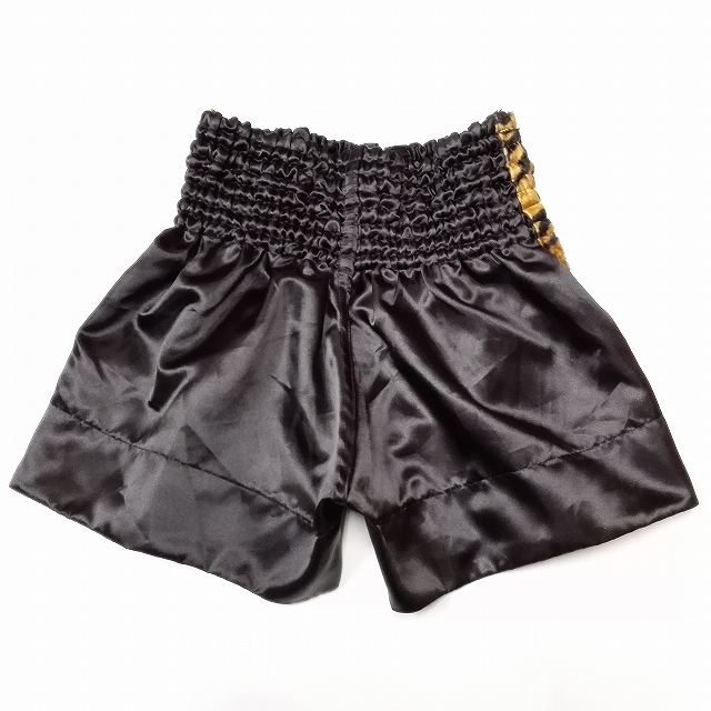 LUMPINI16サテンボクシングパンツ白赤鷲/ムエタイ/キックボクシング/トランクス/大人用