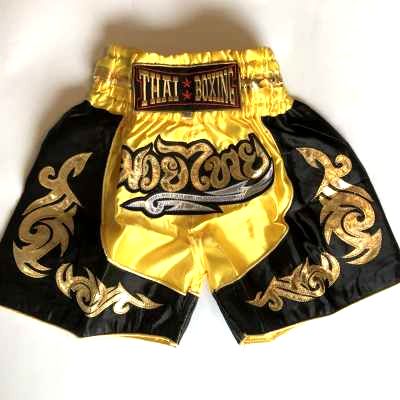 楽天市場】子供用 ナイロン パンツ 戦青 ムエタイ キックパンツ