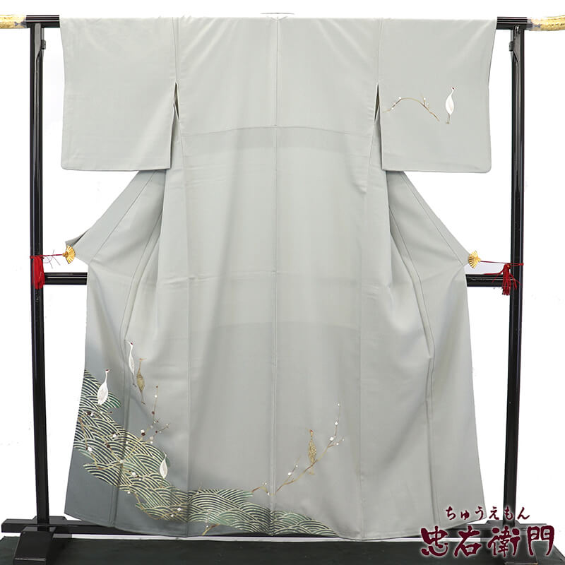 楽天市場】【中古】岡本太郎 着物 デザイン 総柄 振袖 中振袖 身丈162