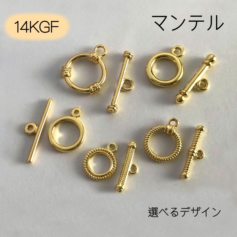 楽天市場】マンテル (大) トグル クラスプ K18 ジュエリー