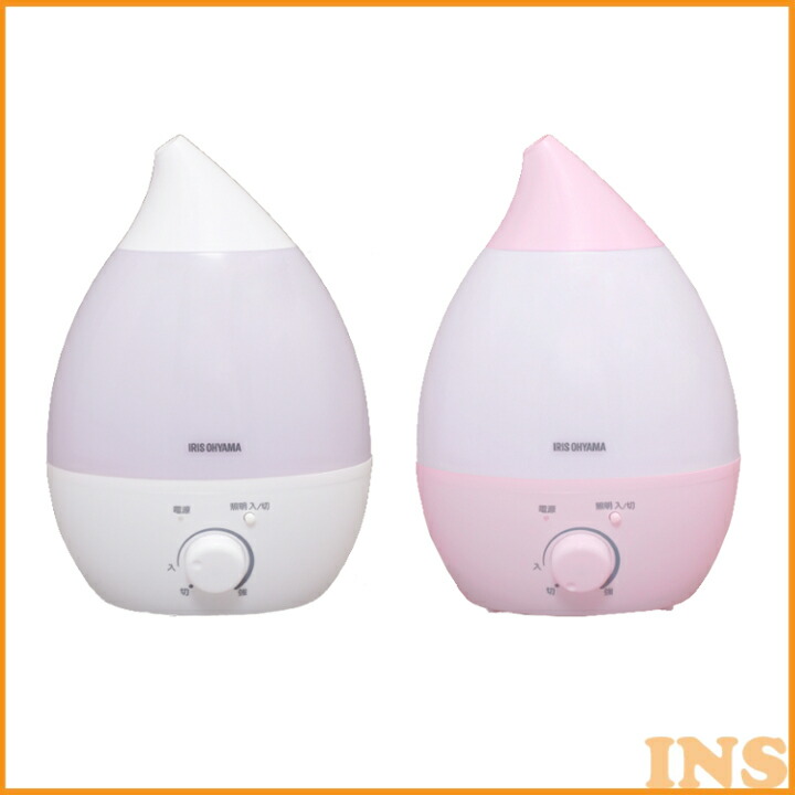 楽天市場 在庫処分 超音波式加湿器 しずく型 2 8l Uhm 280s 超音波式加湿器 しずく型 2 8l 加湿器 アロマ Led 光る 卓上 超音波式 加湿機 超音波加湿器 2 8l ホワイト ピンク アイリスオーヤマ Ap ウエノ電器 楽天市場店