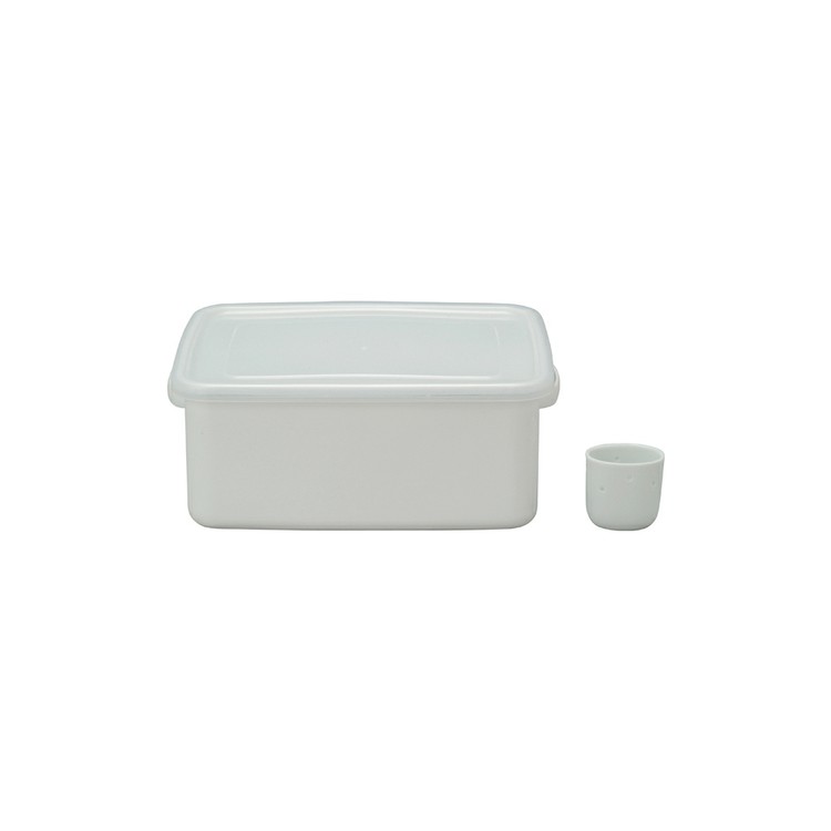 【楽天市場】家庭用品 キッチン用品 保存容器野田琺瑯 ぬか漬け美人L TK-58野田琺瑯 TK-58 ぬか漬け 琺瑯 ホーロー 容器 野田