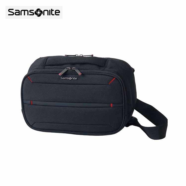 【並行輸入品】ショルダーバッグ ブラック SAMSONITE サムソナイト ビジネスバッグ 斜め掛け ショルダーバッグ 通勤用 仕事用 多機能 メンズ ブランド サムソナイト｜ウエノ電器　店