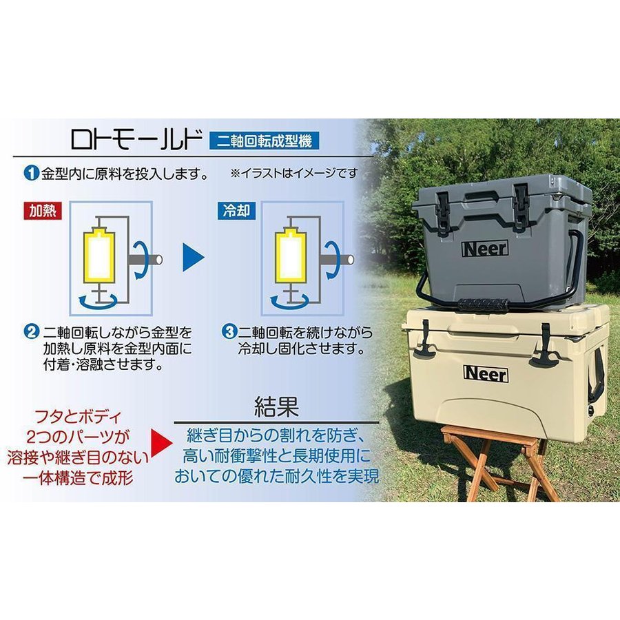 おトク クーラーボックス 40qt 37 8l タン Other Ro