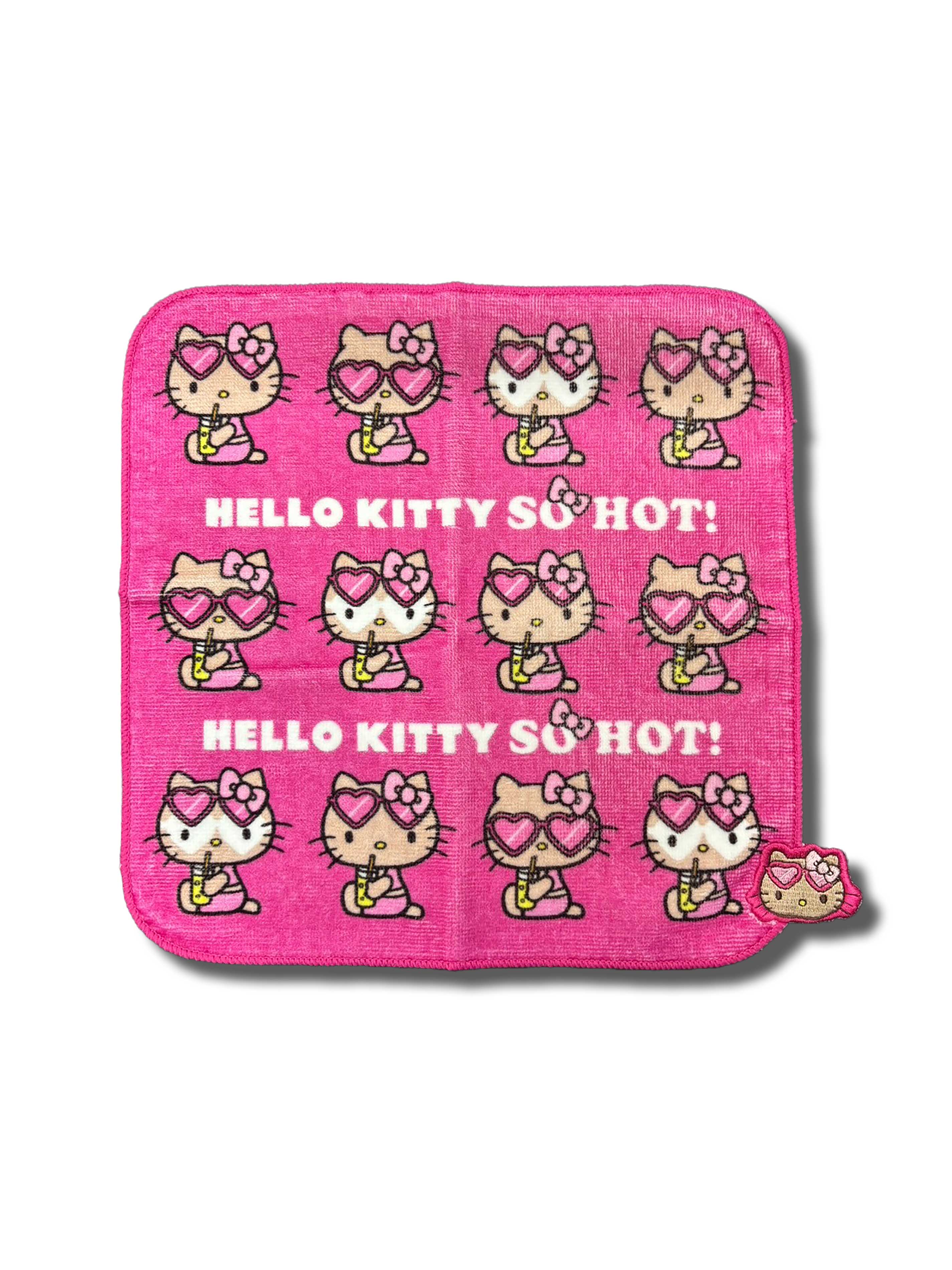 楽天市場】日焼けキティ ハンドタオル ハンカチ ハローキティ