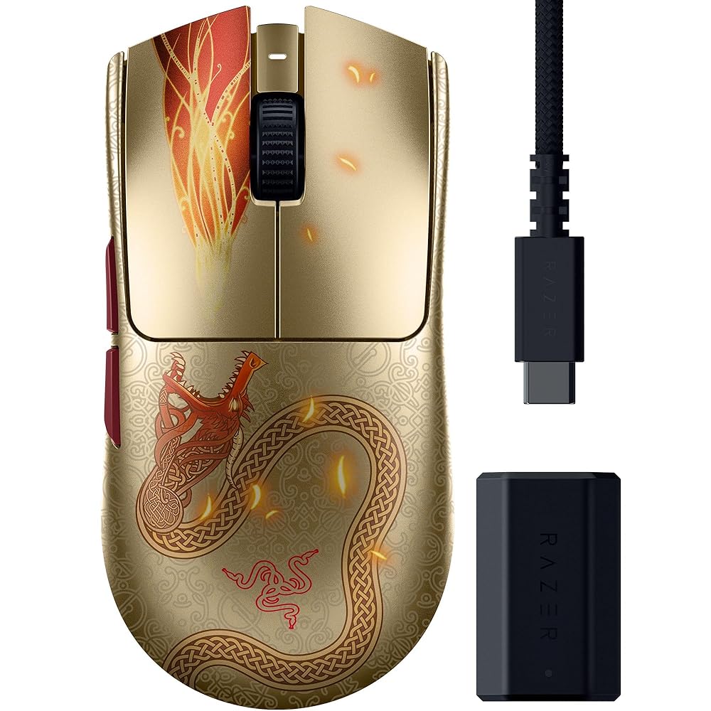 【新品店卸し資産】 Razer レイザー Viper V3 Pro Counter-Strike 2 Edition ゲーミングマウス ドングル同梱