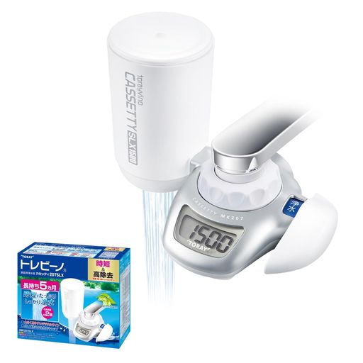 東レ トレビーノ 浄水器 蛇口 直結型 シルバー MK207SLX e9tctz52dc-1.jpg