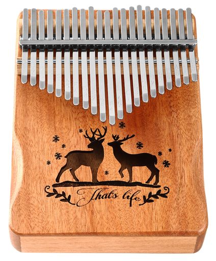 楽天市場】KZNTAKU カリンバ 17キー 初心者セット 音階刻印 ソリッド