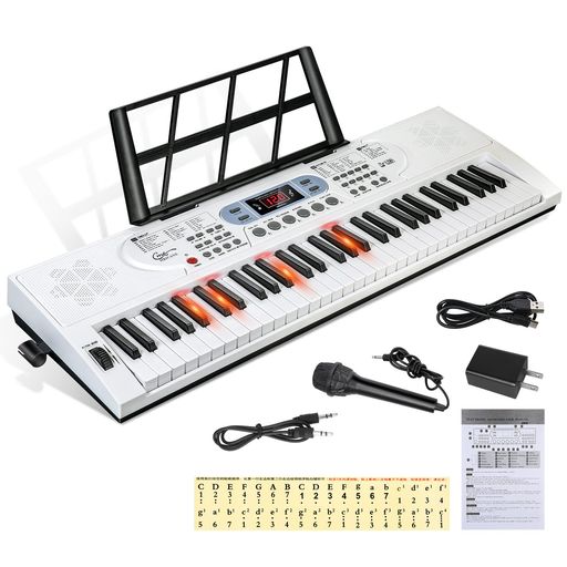 楽天市場】Hricane キーボード ピアノ 電子ピアノ 61鍵盤 200種類音色