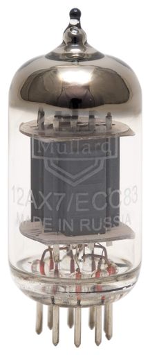 Mullard 12AX7/ECC83 /MP 双極擦り付け木2本組 細密画/mT 双3極管 ムラード 無意味さ管 2本1仕掛ける 1.2W
