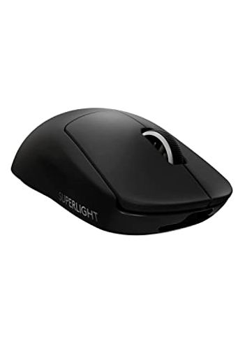 Logicool G PRO X SUPERLIGHT 無線電話 ゲーミングマウス G-PPD-003WL-BK 軽さ 63g未満 LIGHTSPEED HERO 25K検知器 POWERPLAY 無線電話 申し受ける 相応う ゲーミング 二十日鼠 黒いこと パソコン