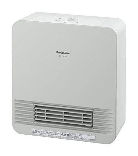 パナソニック セラミックファンヒーター 小型 防滴操作手順 白いこと DS-FN1200-W