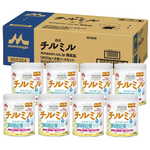 楽天市場】森永 チルミル 大缶 800g【大缶/森永乳業/はぐくみ
