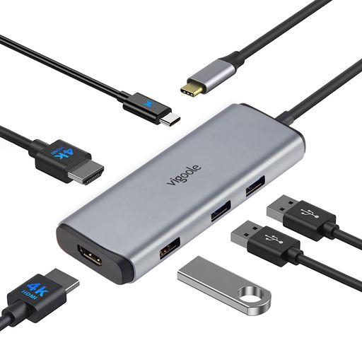 楽天市場】NewQ USB Cモニターハブ、U-S-B-C電源モニターと