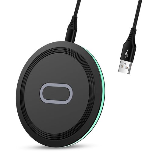 楽天市場】ワイヤレス充電器 Qi認証 最大15W出力 急速充電 置くだけ