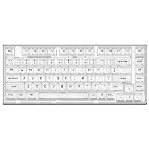 【れあ】YUNZII X75 PRO キーボード本体 楽天市場】YUNZII X75 PRO 82キーワイヤレス ホットスワップ対応