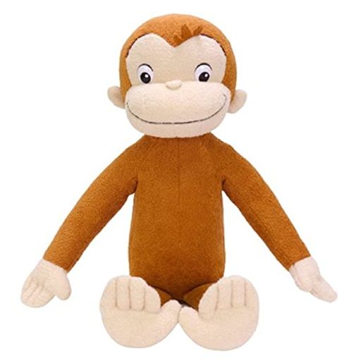 サン・アロー おさるのジョージ アニメーションジョージ ふかふか L K-8764