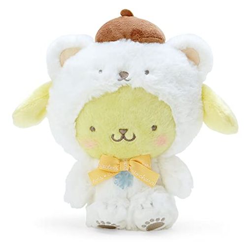 サンリオ ぬいぐるみ ポムポムプリン プリン POMPOMPURIN ふわふわスノーデザインシリーズ キャラクター 21.5×12×23CM 539155 SANRIO