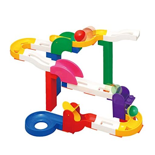 トイローヤルコロコロコースター(L)ギミックパーツ付き(ブロック遊び/コロコロ遊び)知育玩具大きなパーツボールコースターおもちゃブロック組み立て