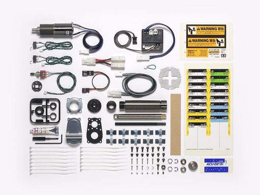タミヤ(TAMIYA)ビッグトラックオプション&スペアパーツNo.53TROP.531/14RCレッカートラック用電動アクチュエータセット56553