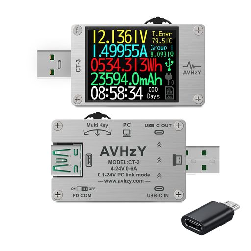 AVHzYCT-3USB3.1テスター電流起電力テスターチェッカークイックバッテリー申し受ける器さぐり当てる器DC29V6ALua通訳人取り入れる申し受ける器収容能力テスターPPS銃の引き金てっとり早い申し受けるPD/QCに自然調整日本語os日本… パソコン・周辺機器-PCアクセサリー-その他