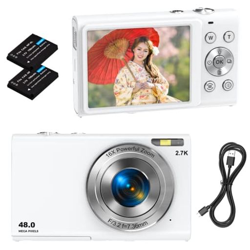 ★デジカメ.その他[27個]まとめ売り 楽天市場】STUOGYUM デジタルカメラ 2.7K オートフォーカス デジカメ