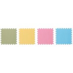 【10%OFFクーポン進呈中!】みずわ工業 ジョイントクッション和み(16枚入)4色MIX