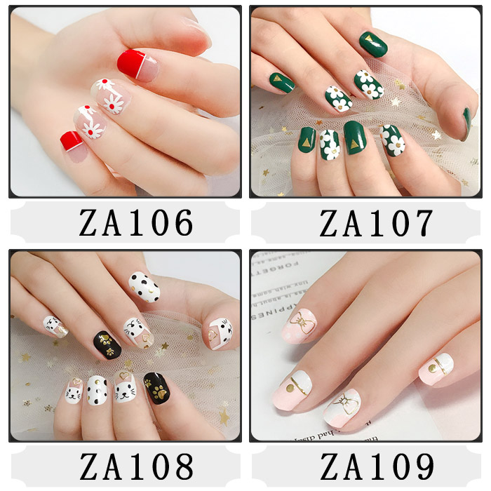 ネイルシール 貼るだけ 3d お手軽 かわいい ウエディング オフィス グラデーション ゴールド シルバー シンプル ジェルネイル セルフネイル デコシール バラ フラワー ブライダル ホワイト ボタニカル マニキュア 単色 夏 張るだけ 手用 星 時短 柄 簡単 花 蝶 激安人気