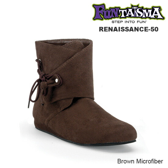 選べる靴用品プレゼント付 FUNTASMA　Men'sアンクル丈マイクロファイバーシューズ　RENAISSANCE-50　◆取り寄せ