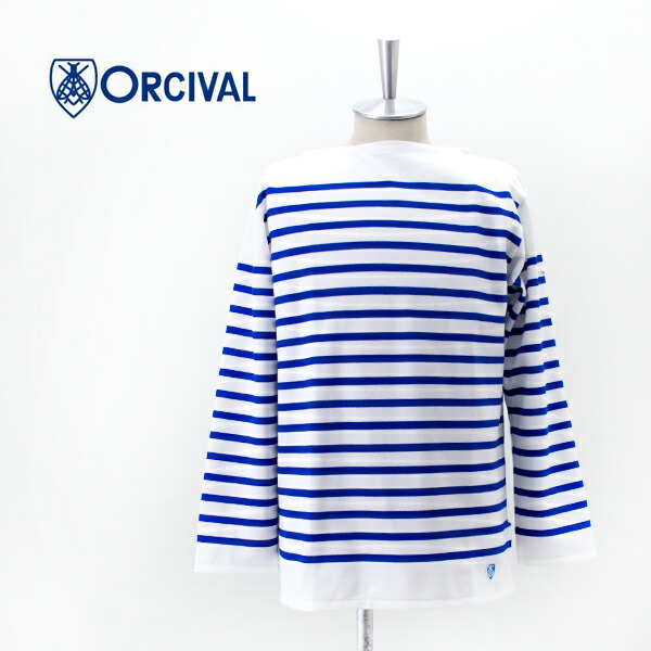 ORCIVAL オーシバル メンズ 短艇のど首 間借り人ティーシャツ［6101］【2022SS】 Tシャツ・カットソー-トップス