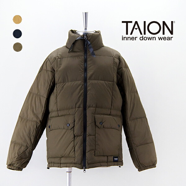 【SALE 30%OFF】TAION タイオン ユニ一発やる 御山 パッカブル ボリュームダウンジャケット［TAION-102VZMT］【ベーシック】【返品取り替えっこ不可】 コート・ジャケット-メンズファッション