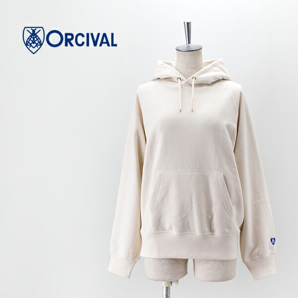 ORCIVAL オーシバル レディース フレンチテリー ティーシャツパーカー［OR-C0155］【ベーシック】