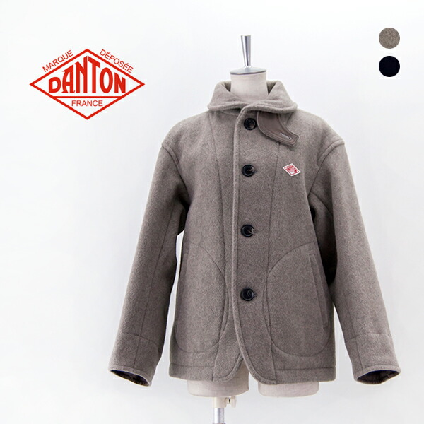 DANTON ダントンWOOL MOSSERウールモッサアウターフードジャケット 楽天市場】ダントン/DANTON ウールモッサシングルボタンフード