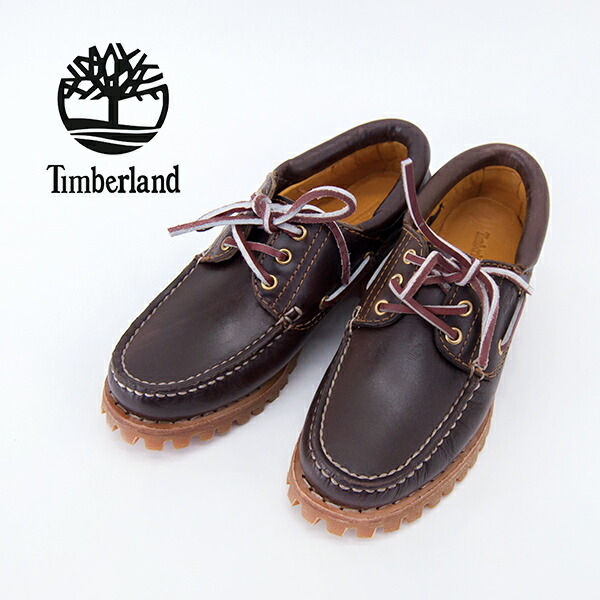 Timberland ティンバーランド レディース スリーアイ 引っ敷き ハンドソーン 小船シューズ［51304］【2024SS】