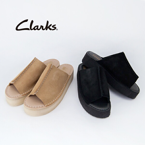 CLARKS クラークス レディース Wedge Slide ウェッジスライド［26175895/26176557］【2024SS】