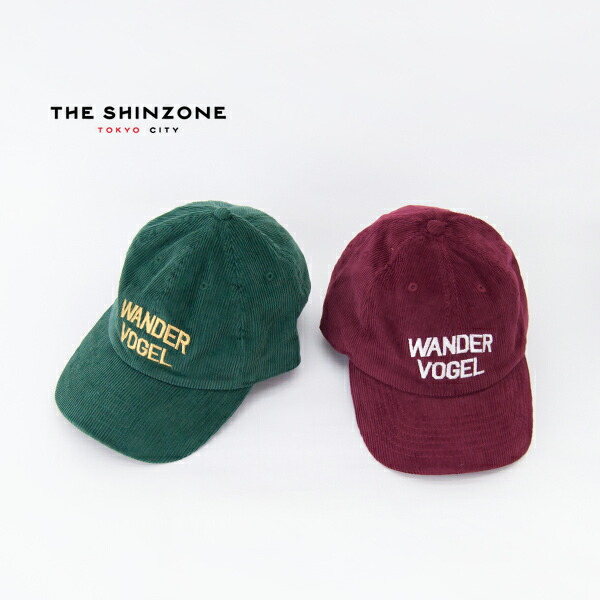 SINZONE シンゾーンMaritime Museum ロゴ入り緑キャップ THE SHINZONE シンゾーン MARITIME MUSEUM CAP 刺繍ロゴキャップ