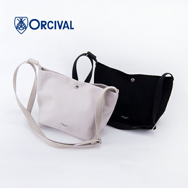 ORCIVAL オーシバル PVCコットン ショルダーポーチ M［OR-H0329HBT］【BASIC】｜ユナイテッドオーク