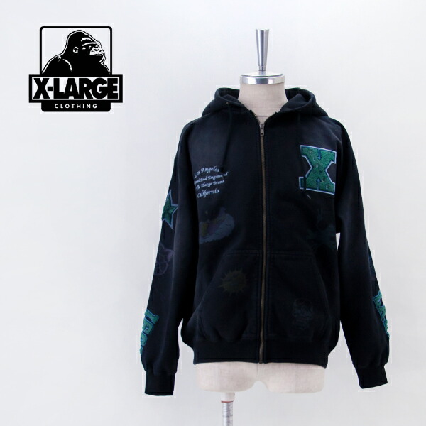 楽天市場】エクストララージ XLARGE アーチロゴ ハーフジップ