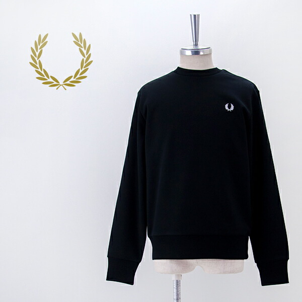 FRED PERRY フレッドペリー メンズ ボールドブランディング 労働者の一団素っ首 トレーナー［M1369］【2025FW】