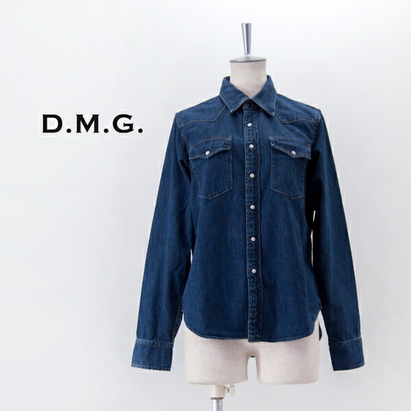 ドミンゴ D.M.G. DOMINGO 6oz デニム オーバーシャツ ネイビー 16-825e 楽天市場】ドミンゴ D.M.G. DOMINGO 6oz デニム オーバーシャツ