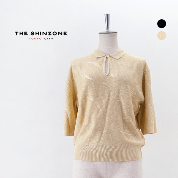 【楽天市場】【SALE 40%OFF】THE SHINZONE シンゾーン レディース ブライトレース ニットポロ[25SMSNI05