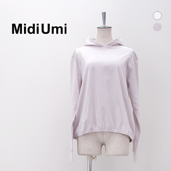 Midi Umi ミディウミ レディース ボンネット付き添い人ティーシャツ［1-71982761］【2026SS】