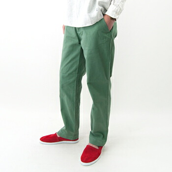 UNIFORM DEPT ユニフォームデプト メンズ TRAVEL OVER DYE PANTS［RDH13AW-GM05］【SS】(6s3-7)｜ユナイテッドオーク