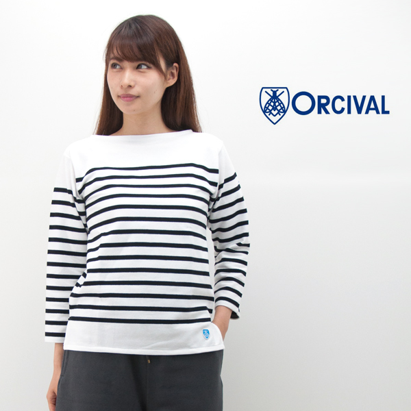 ＆RC ボーダープルオーバー ブルー 楽天市場】オーシバル/オーチバル/ORCIVAL リネンニット