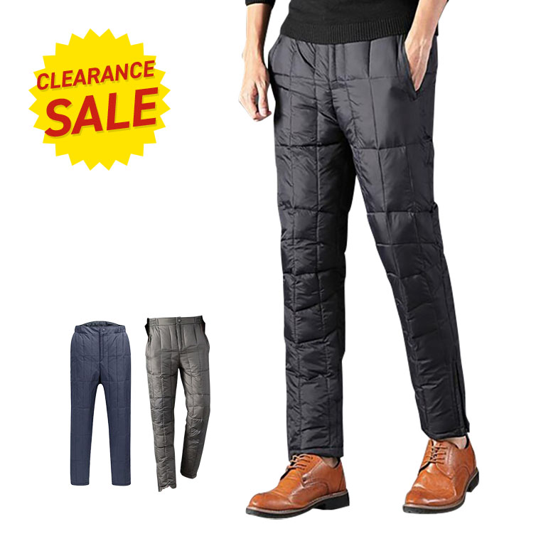 軽量！！防災対策にも！　防寒パンツ　ダウンパンツ　紙タグなし 楽天市場】あったか 防寒 撥水 ダウンパンツ - ブラック グリーン