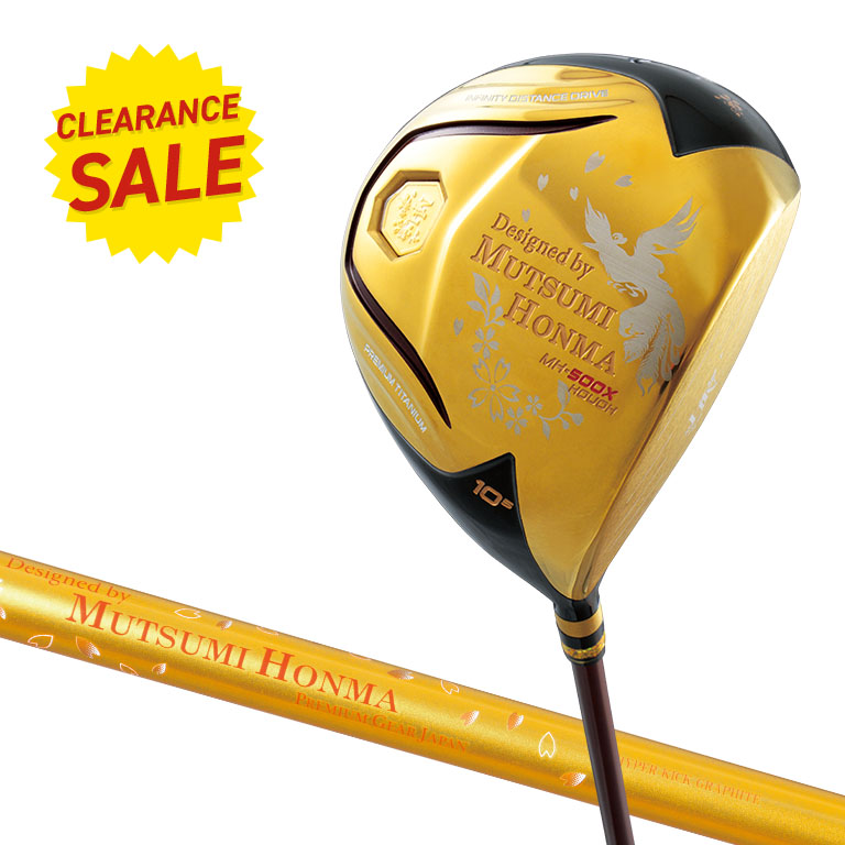 楽天市場】ムツミホンマ MH500 鳳凰ドライバー - ヘッドカバー付