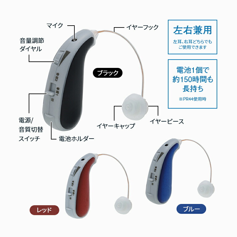 春の新作 耳掛け式集音器 イヤーフォース ミニ - 左右兼用 軽度 難聴 集音器 耳掛け 聞こえ 右耳 左耳 敬老の日 父の日 母の日 ギフト  プレゼント補聴器 qdtek.vn