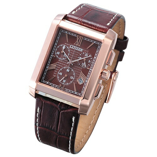 即発送可能 シチズン エコドライブ スクエアクロノグラフ At0568 08x U Port ユーポート 人気満点 Www Purpleforparents Us