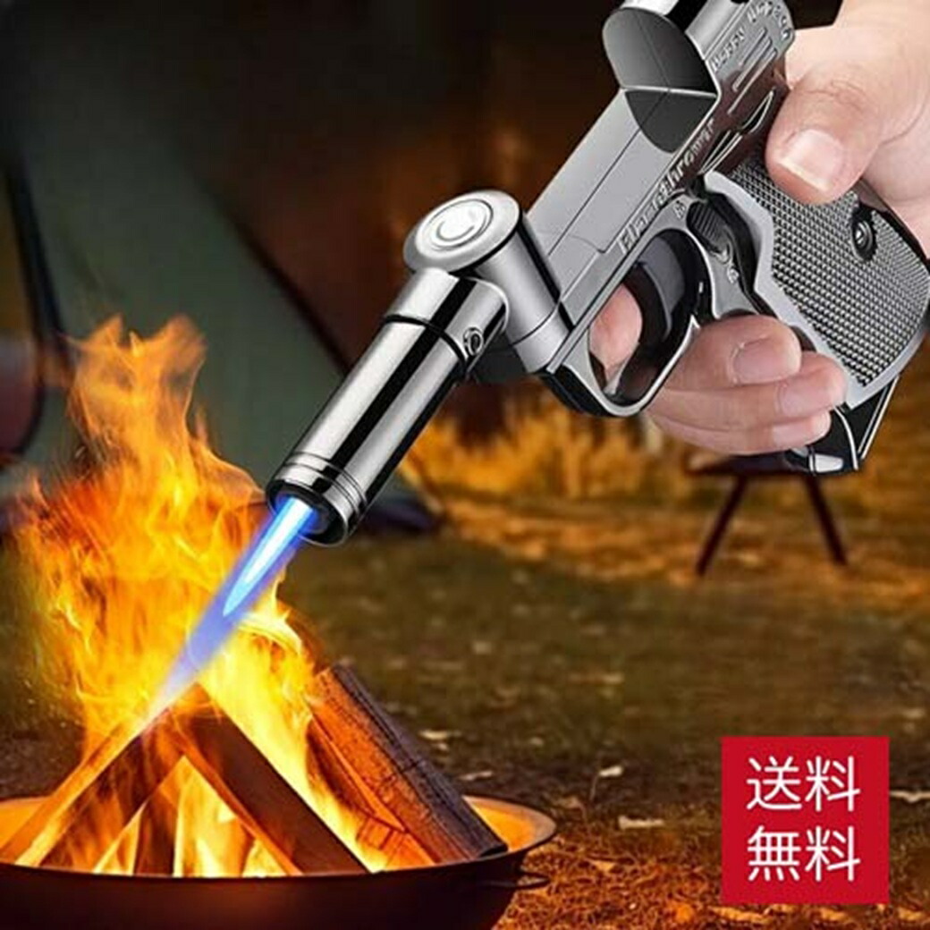 楽天市場】ピストルライター ミニ ピストル 全2種類 ガス注入式電子
