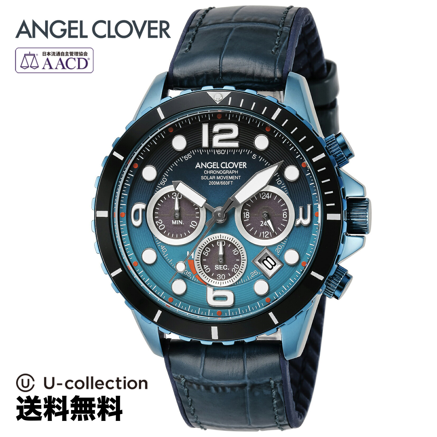 Angel clover ソーラー腕時計 - 通販 - gofukuyasan.com